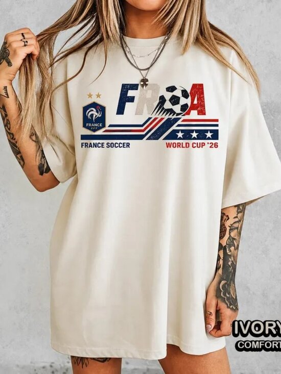 Joanne Tops - France Soccer World Cup 2026 Shirt, French Football Fan T Shirt